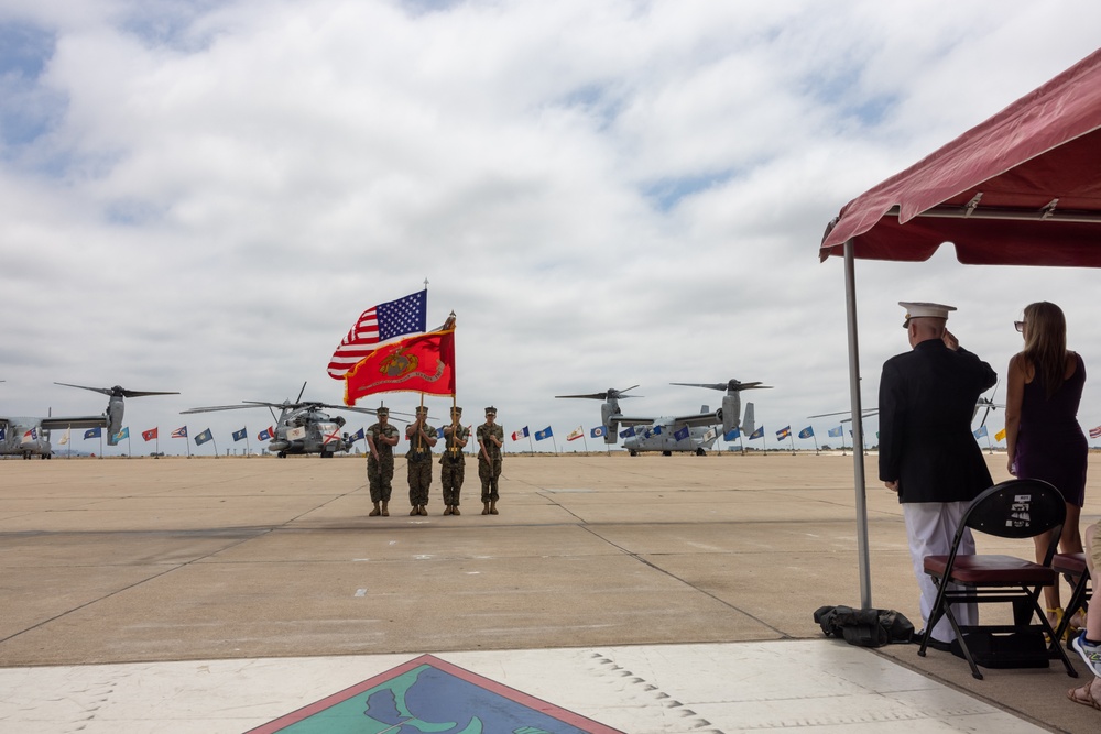 MAG-16 Commanding Officer Retires after 26 Years of Service