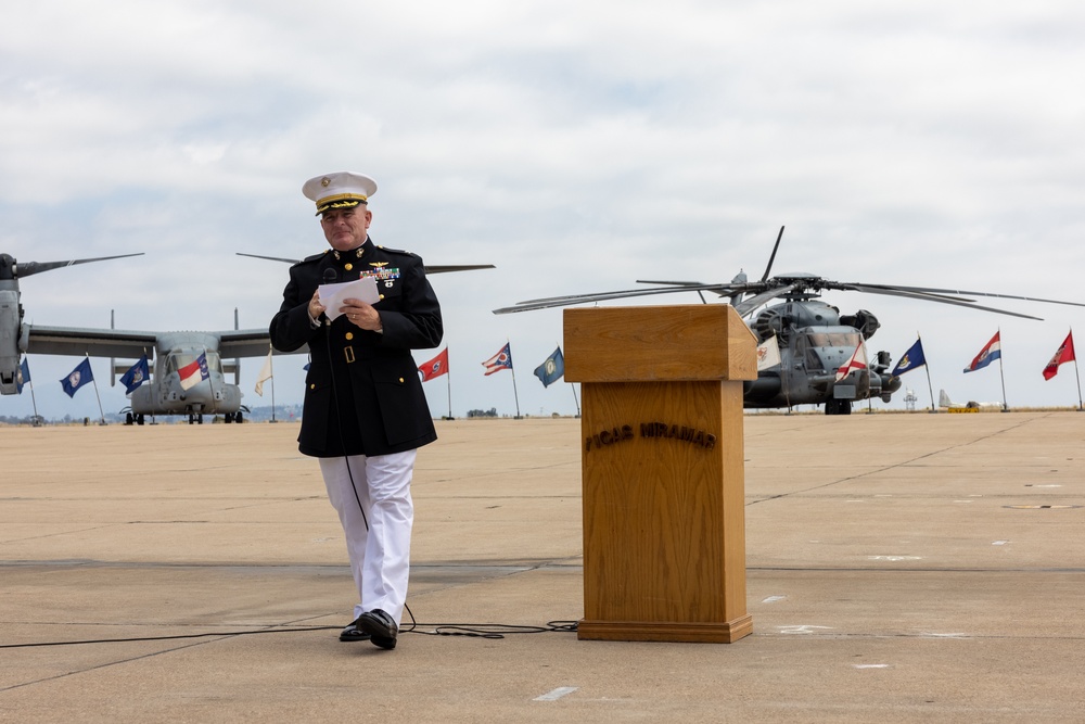 MAG-16 Commanding Officer Retires after 26 Years of Service