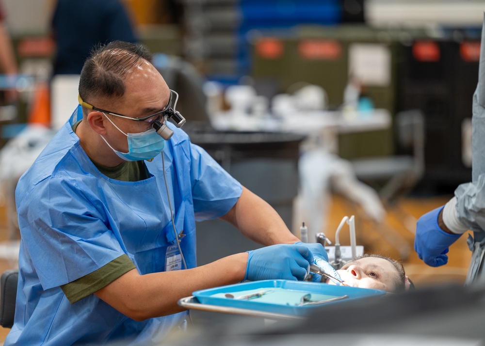 Joint forces come together to provide dental care to community