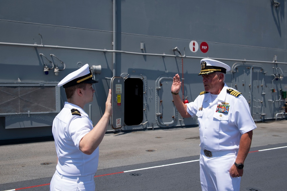 Ensign John Shane Promotion