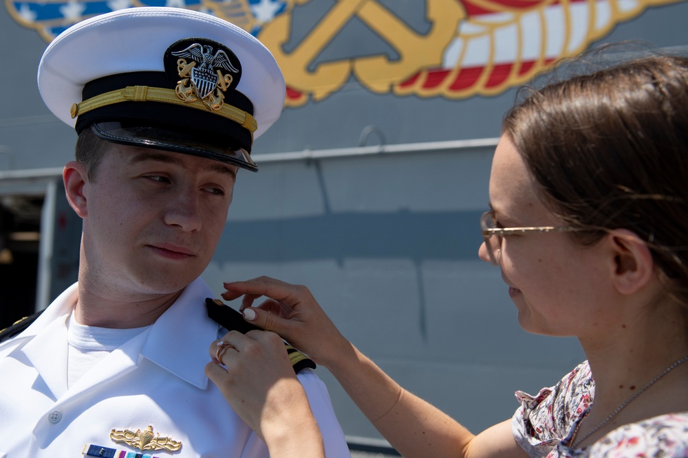 Ensign John Shane Promotion