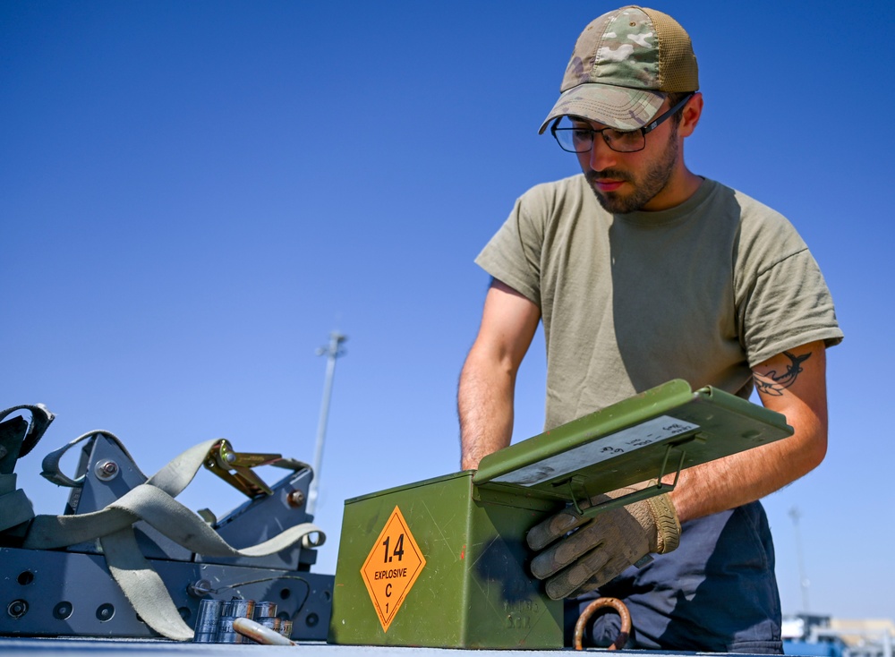 31st MUNS disassembles munitions at Thracian Star 25