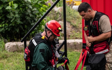 NE CERFP Collective Training Exercise, CTE, Rhode Island Fire Academy