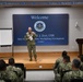 Rear Adm. Zerr speaking to Senior Enlisted Academy Class 286