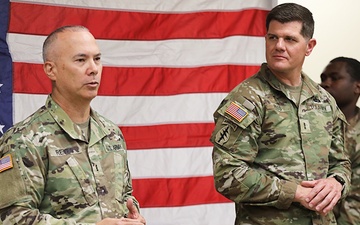 CW3 Russ Reenlists