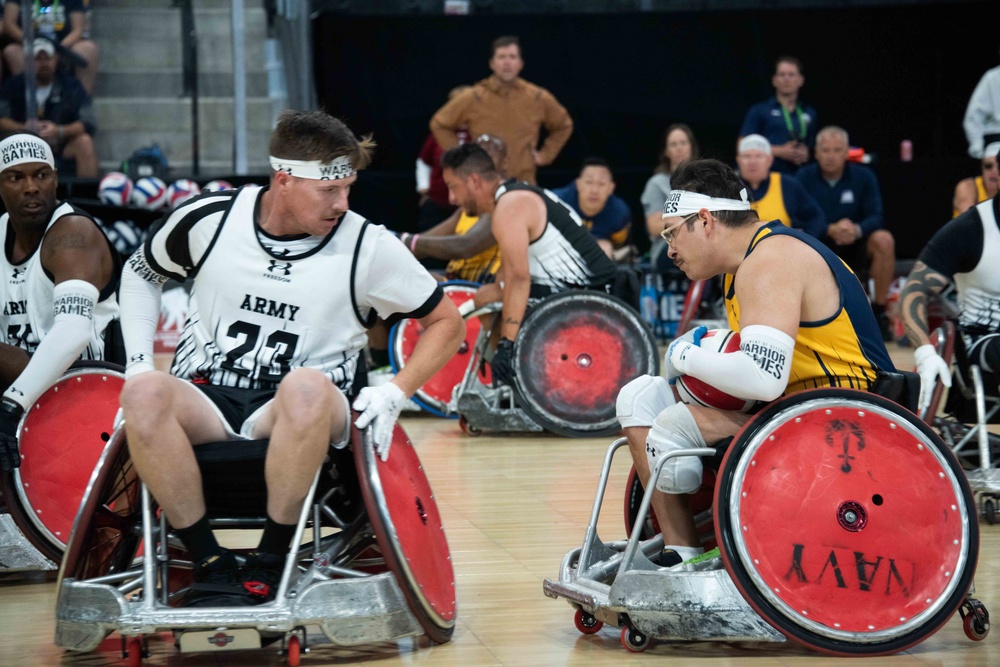 Team Navy competes in Warrior Games 2025