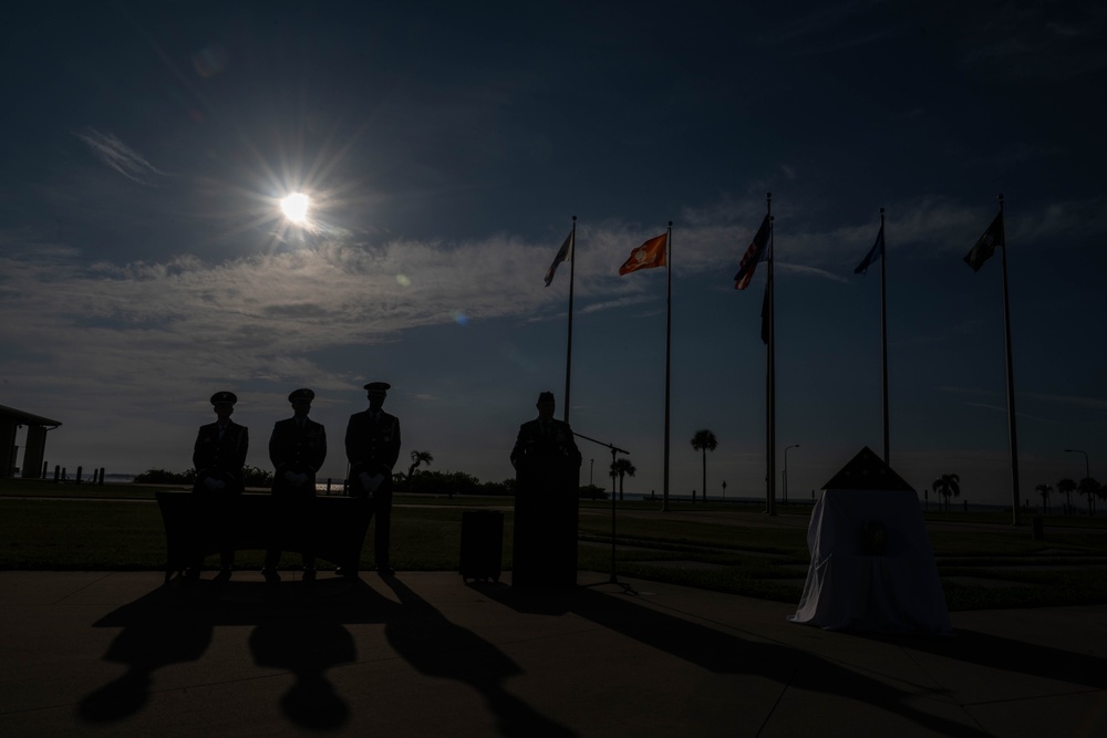 6th ARW welcomes newest members during Honor Guard Induction Ceremony