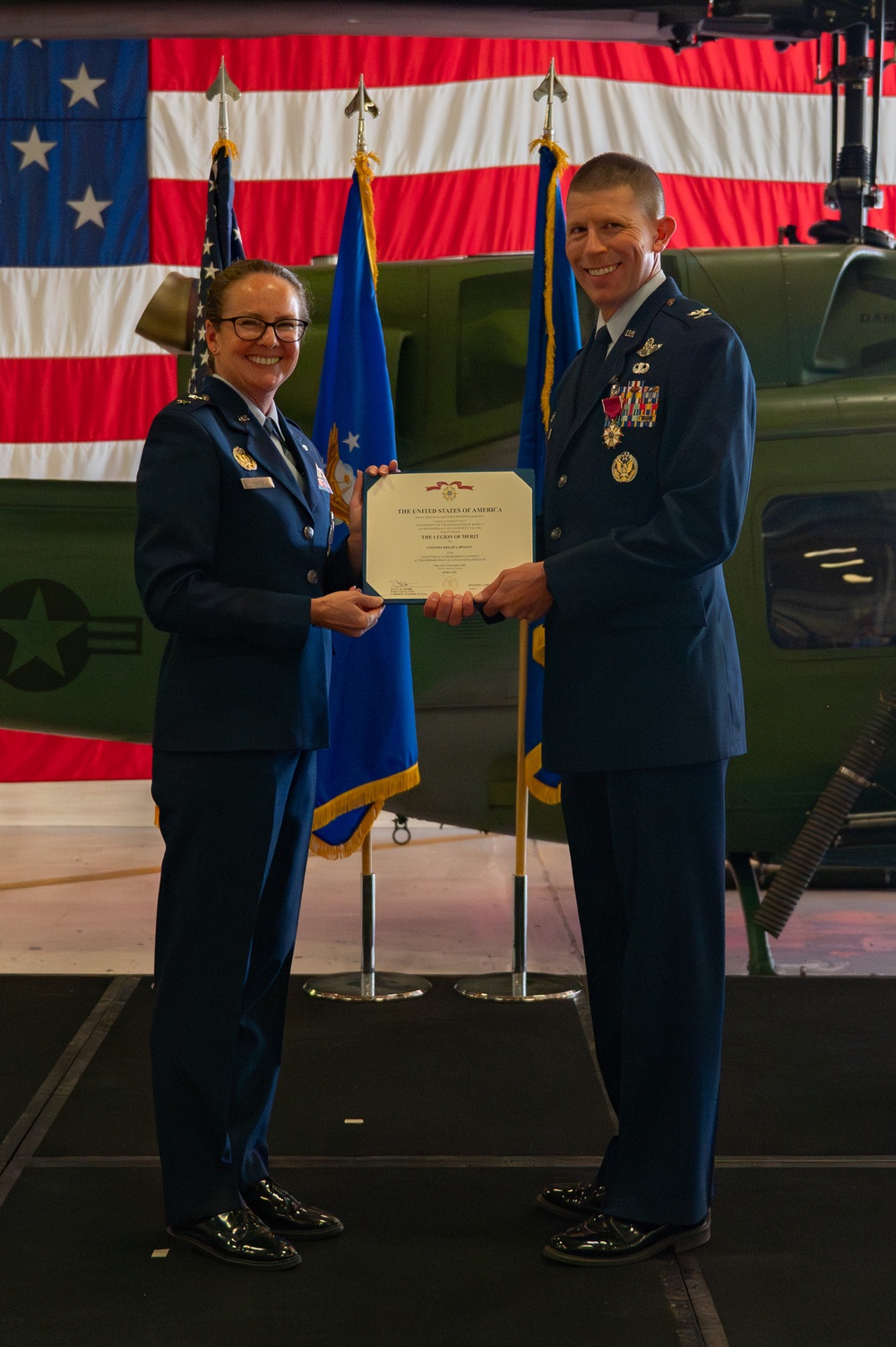 582nd Helicopter Group Change of Command