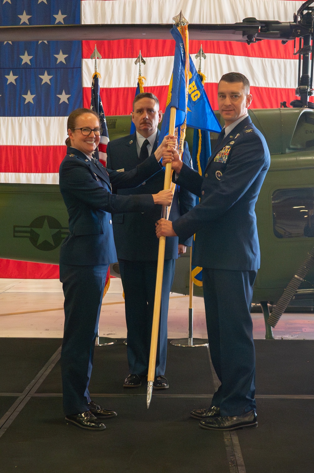 582nd Helicopter Group Change of Command