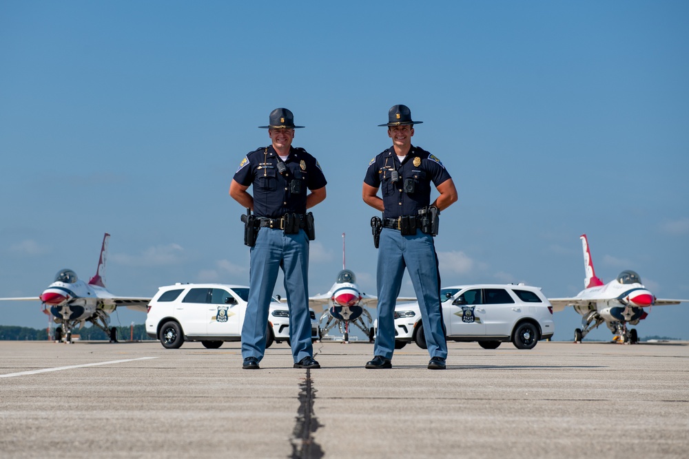 Indiana State Police supports 2025 Fort Wayne Air Show