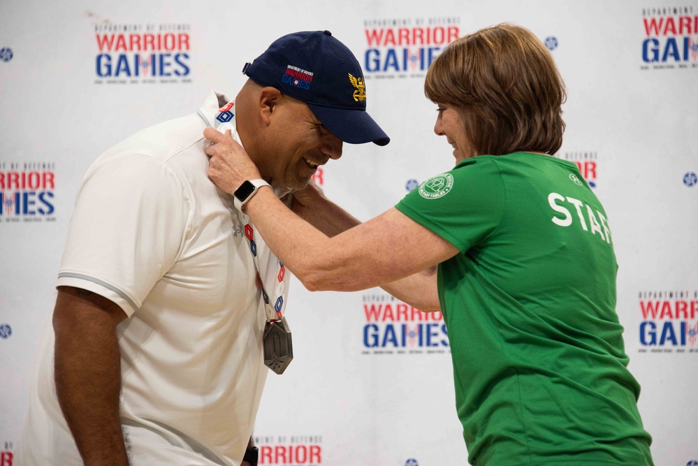 Team Navy awarded rowing medals for Warrior Games 2025