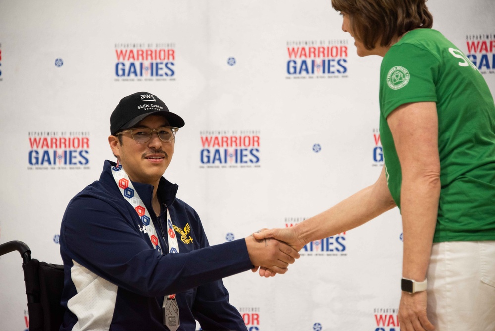 Team Navy awarded rowing medals for Warrior Games 2025
