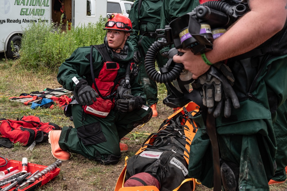 NE CERFP Collective Training Exercise, CTE, Rhode Island Fire Academy