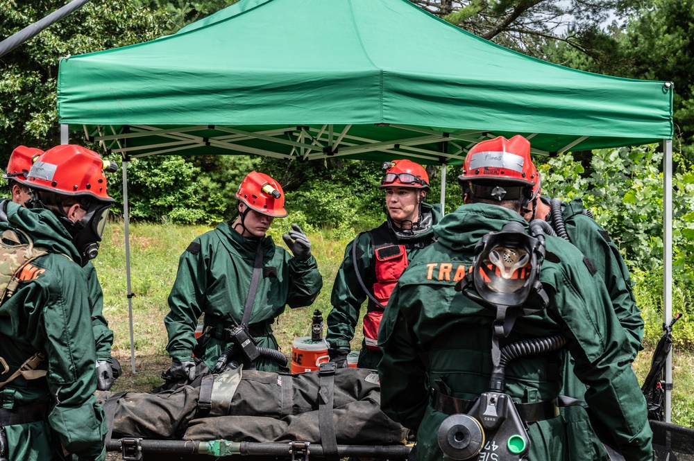 NE CERFP Collective Training Exercise, CTE, Rhode Island Fire Academy