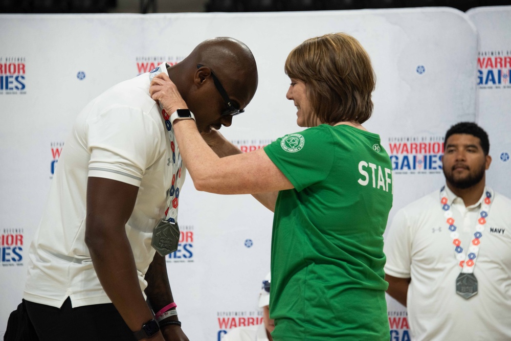 Team Navy awarded rowing medals for Warrior Games 2025