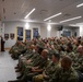 Admiral Kilby speaking to Senior Enlisted Academy Class 286