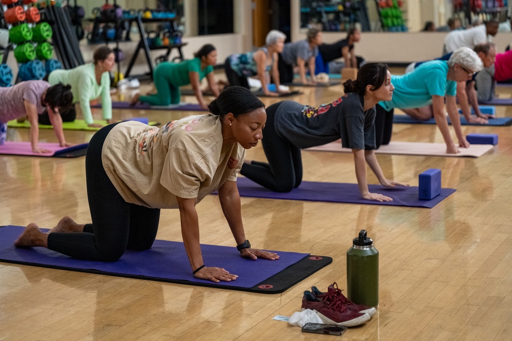 Yoga builds mental fitness, strengthens the mind