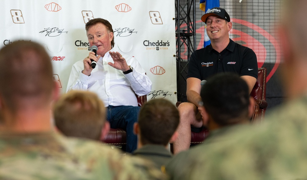 NASCAR driver Kyle Busch comes to Dover AFB
