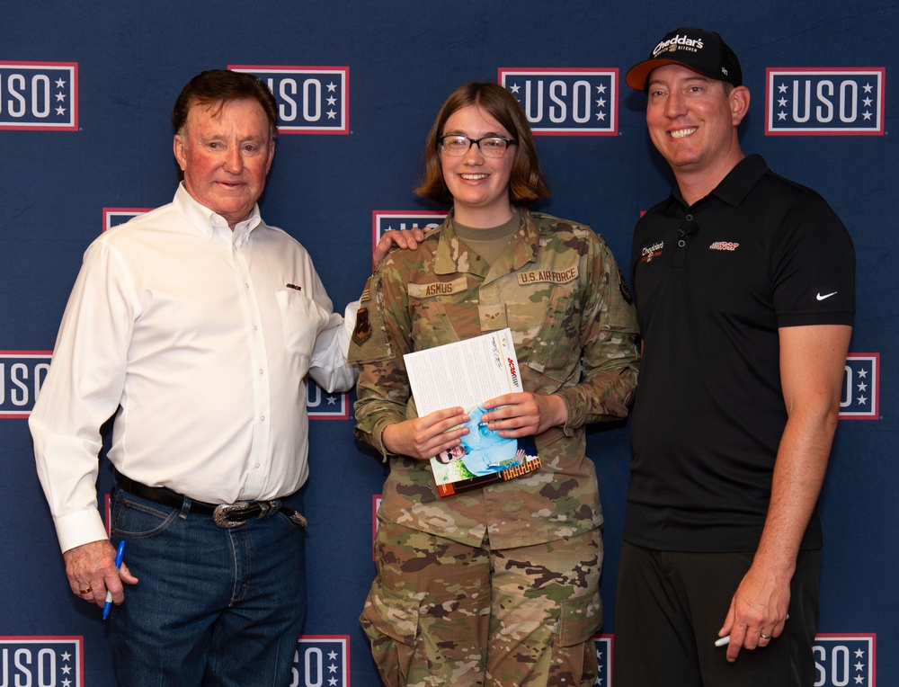 NASCAR driver Kyle Busch comes to Dover AFB