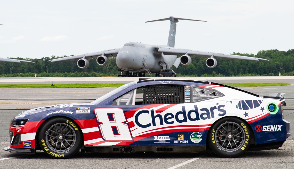 NASCAR driver Kyle Busch comes to Dover AFB