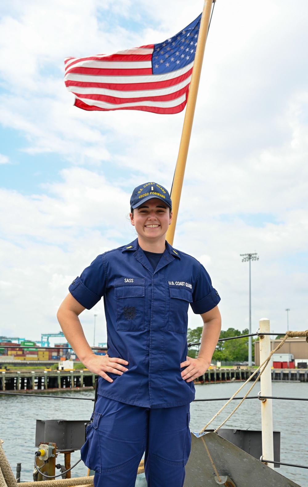 Coast Guard Cutter Forward's crew maintains the cutter's readiness