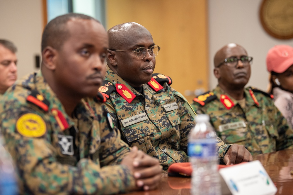 Djiboutian military leaders visit Kentucky Air Guard