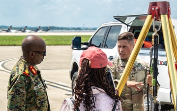 Djiboutian military leaders visit Kentucky Air Guard