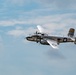 B-25 Mitchell flies over Fort Wayne
