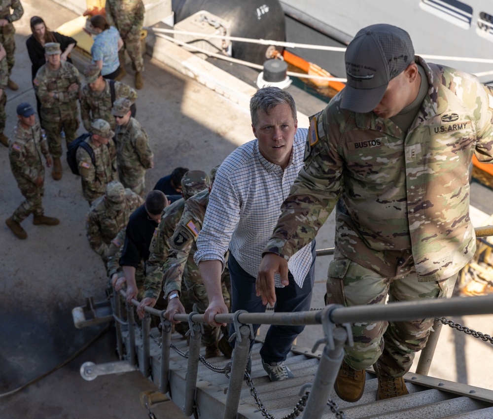 Secretary of the Army visits 8th TSC