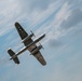 B-25 Mitchell flies over Fort Wayne
