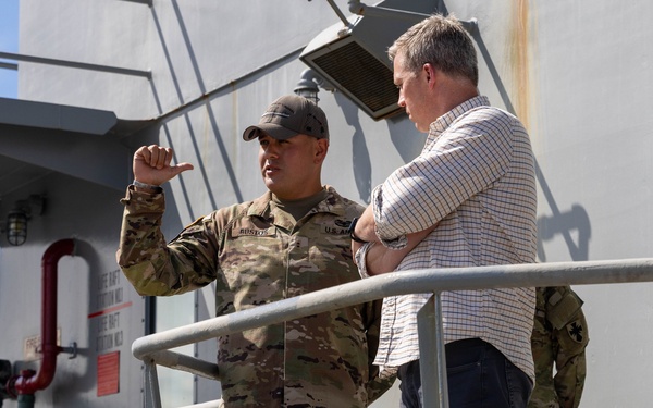 Secretary of the Army visits 8th TSC