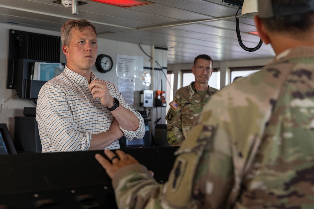 Secretary of the Army visits 8th TSC