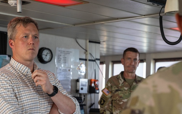 Secretary of the Army visits 8th TSC