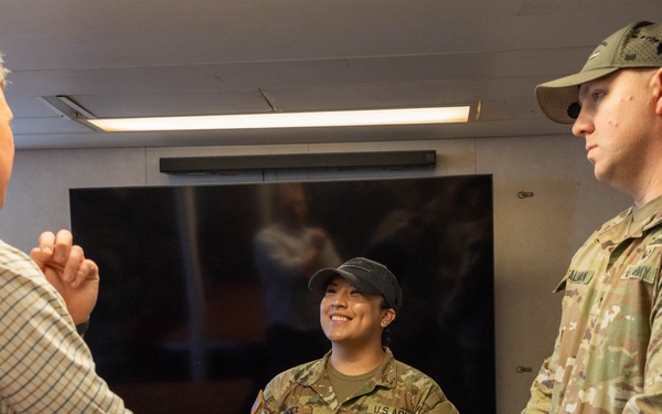 Secretary of the Army visits 8th TSC