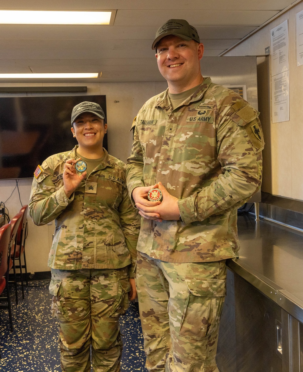 Secretary of the Army visits 8th TSC