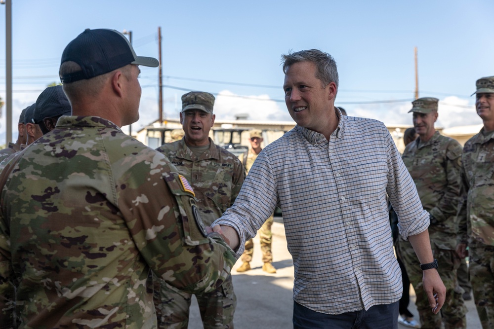 Secretary of the Army visits 8th TSC