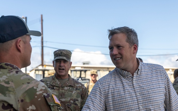 Secretary of the Army visits 8th TSC