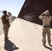 Task Force Forge Marines conduct a survey of the southern border barrier