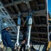 Headline: Ronald Reagan Sailors and Contractors Conduct Maintenance