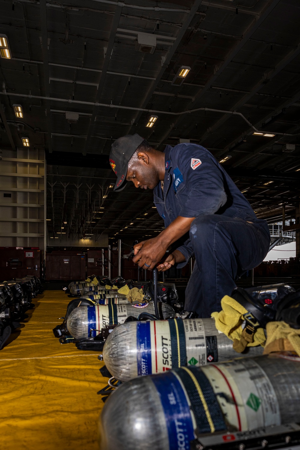 Daily Operations Aboard USS George H.W. Bush (CVN 77)