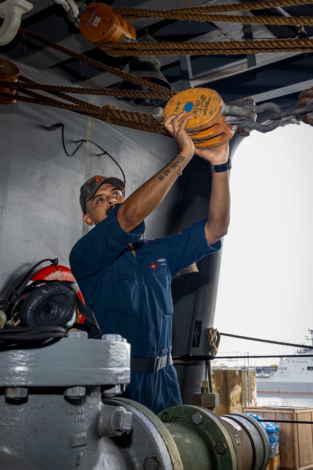 Daily Operations Aboard USS George H.W. Bush (CVN 77)