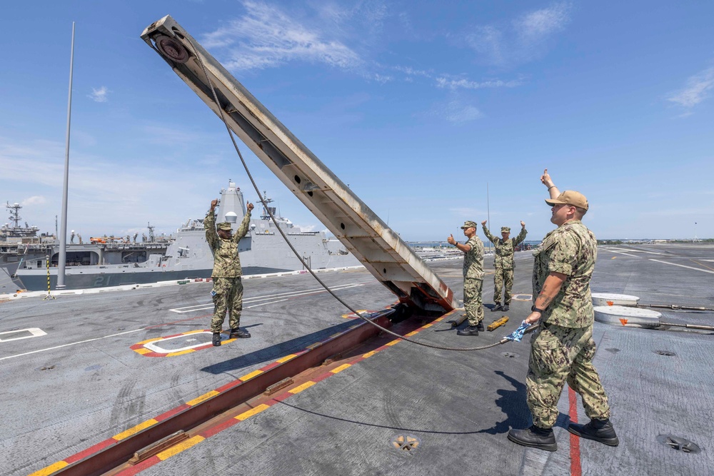 Daily Operations Aboard USS George H.W. Bush (CVN 77)