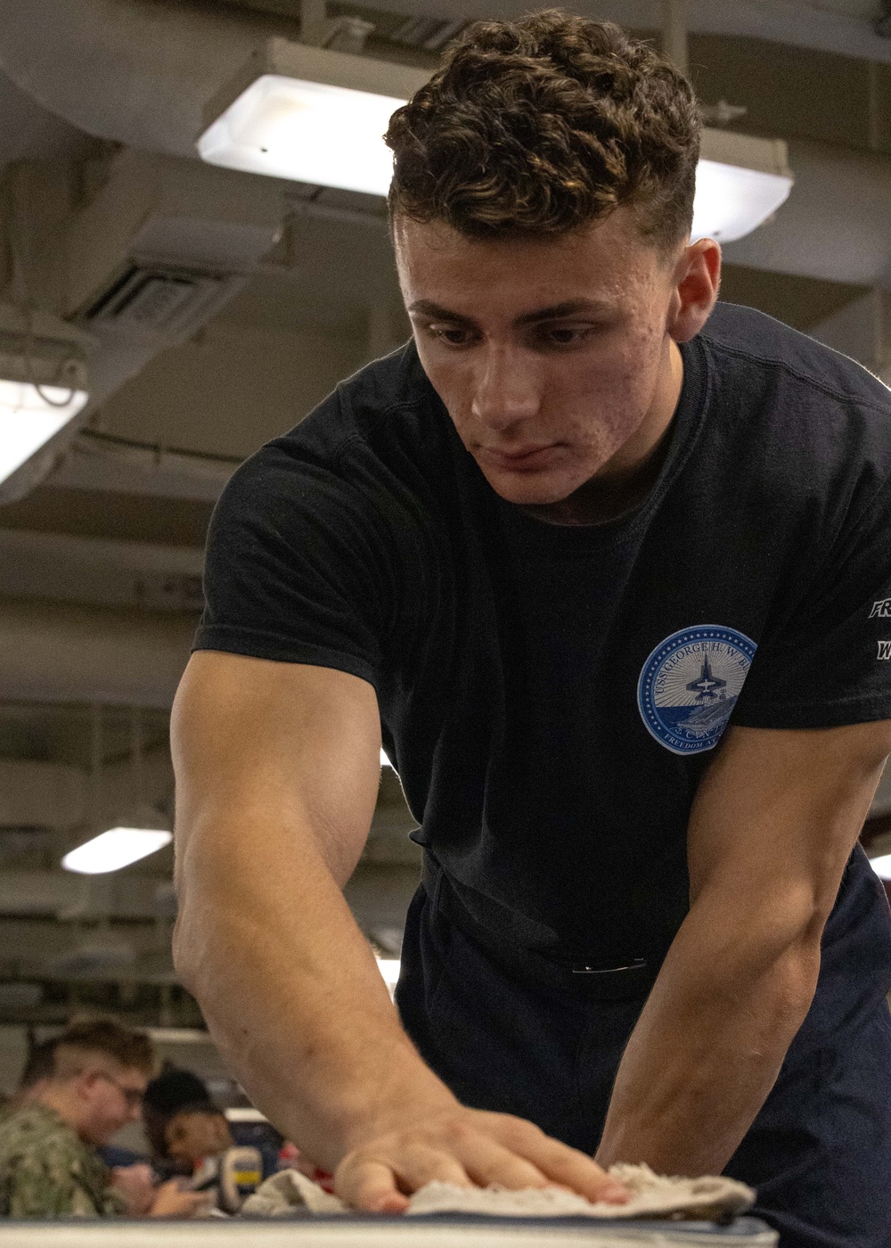 Daily Operations Aboard USS George H.W. Bush (CVN 77)