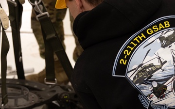 AKARNG Black Hawk maintainers conduct repairs on HH-60M