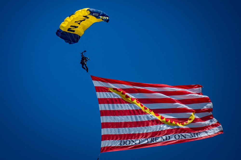 U.S. Navy "Leap Frogs" at Fort D.A. Russell Days