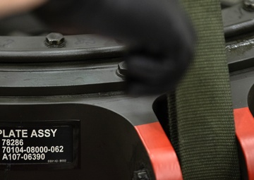 AKARNG Black Hawk maintainers conduct repairs on HH-60M