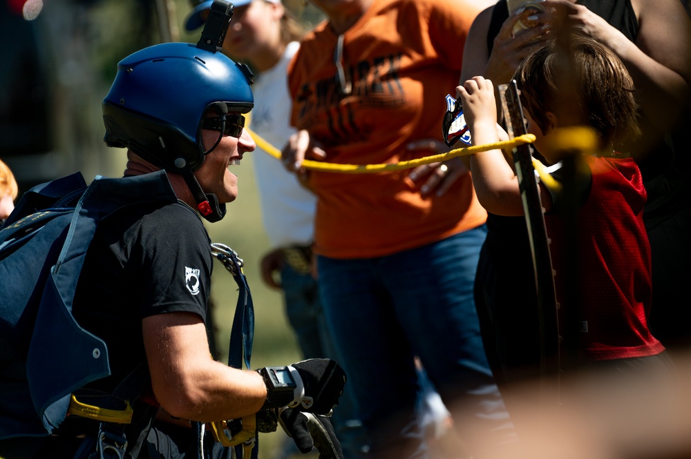 U.S. Navy "Leap Frogs" at Fort D.A. Russell Days