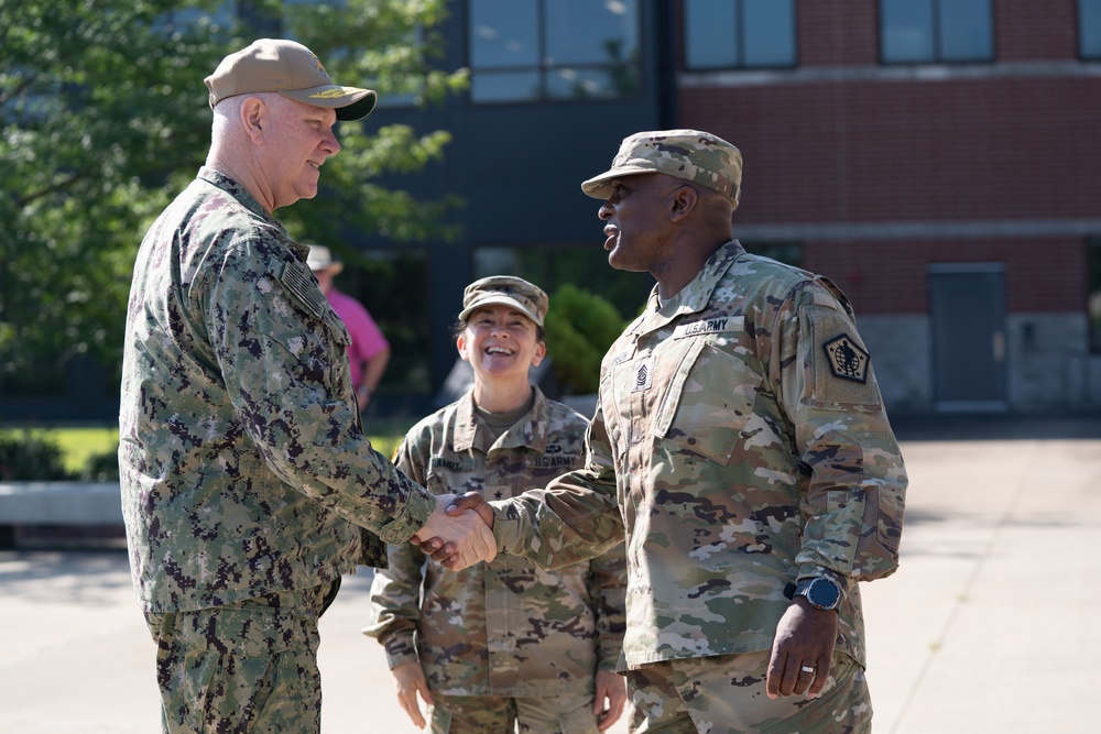 Joint Chiefs of Staff Vice Chair visits with Fort Knox leaders