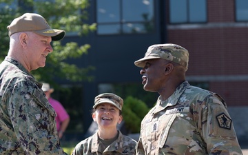 Joint Chiefs of Staff Vice Chair visits with Fort Knox leaders