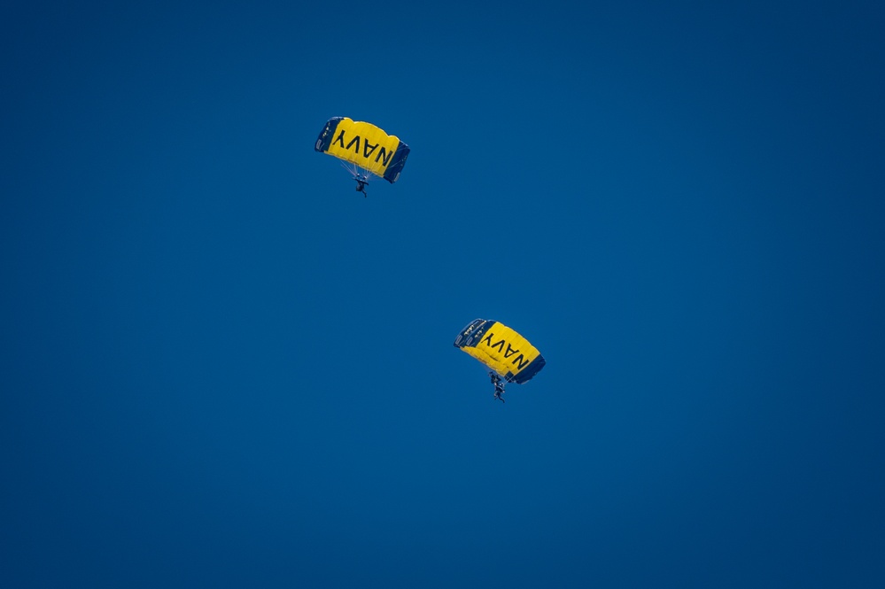 U.S. Navy "Leap Frogs" at Fort D.A. Russell Days